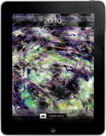 Cosmic Eye iPad Wallpaper 1024x1024